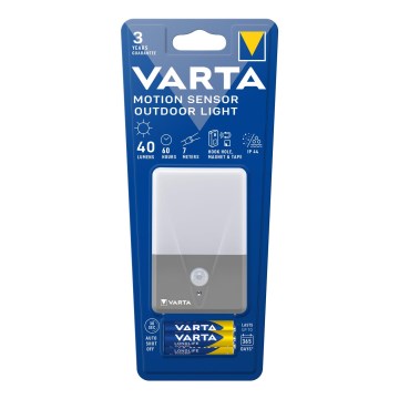 Varta 16634101421 - LED Stovyklavimo žibintuvėlis su jutikliu LED/3xAAA IP44