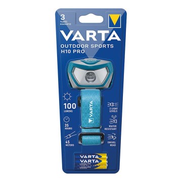 Varta 16650101421 - LED Prožektorius ant galvos OUTDOOR SPORTS H10 Pro LED/3xAAA