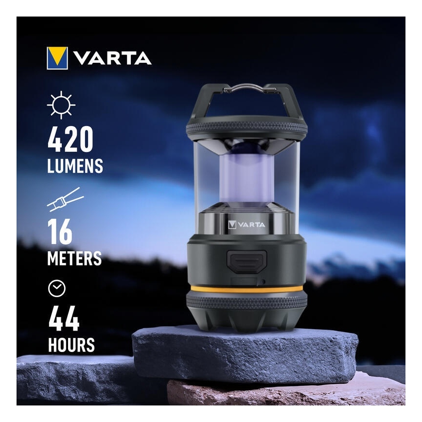 Varta 17550101111 - LED kempingo žibintas L20 LED/3,6V 2600 mAh IP54