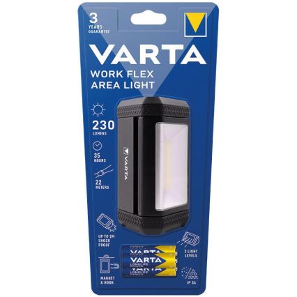 Varta 17648101421 - LED Nešiojamas žibintuvėlis WORK FLEX AREA LIGHT LED/3xAA IP54