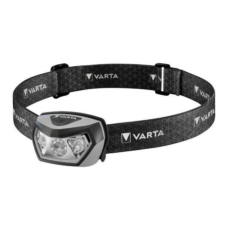 Varta 18650101401 - LED Pritemdomas įkraunamas galvos žibintas su belaidžiu įkrovimu OUTDOOR SPORTS LED/5V 1800 mAh IPX7