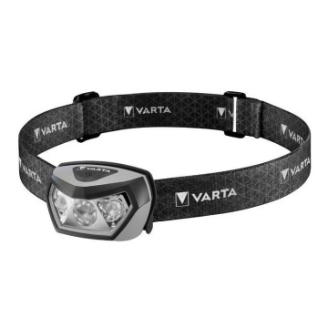 Varta 18650101401 - LED reguliuojama įkraunama galvos lempa su belaidžiu įkrovimu OUTDOOR SPORTS LED/5V 1800 mAh IPX7