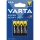 Varta 2003 - 4 vnt. cinko-anglies baterijos SUPER HEAVY DUTY AAA 1,5 V