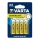 Varta 2006 - 4 vnt cinko-anglies baterijos  SUPERLIFE AA 1,5V