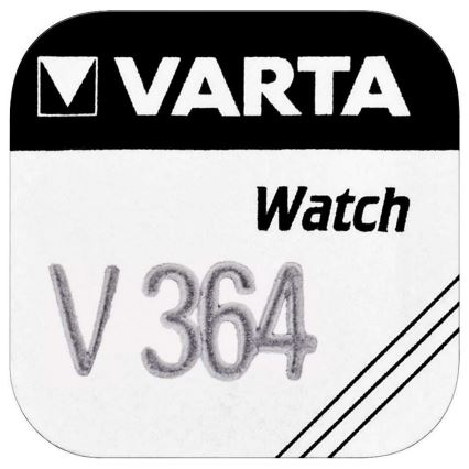 Varta 3641 - 1 vnt sidabro oksido bakterija (tabletė). V364 1,5V