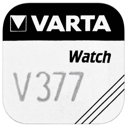 Varta 3771 - 1 vnt sidabro oksido bakterija (tabletė) V377 1,5V