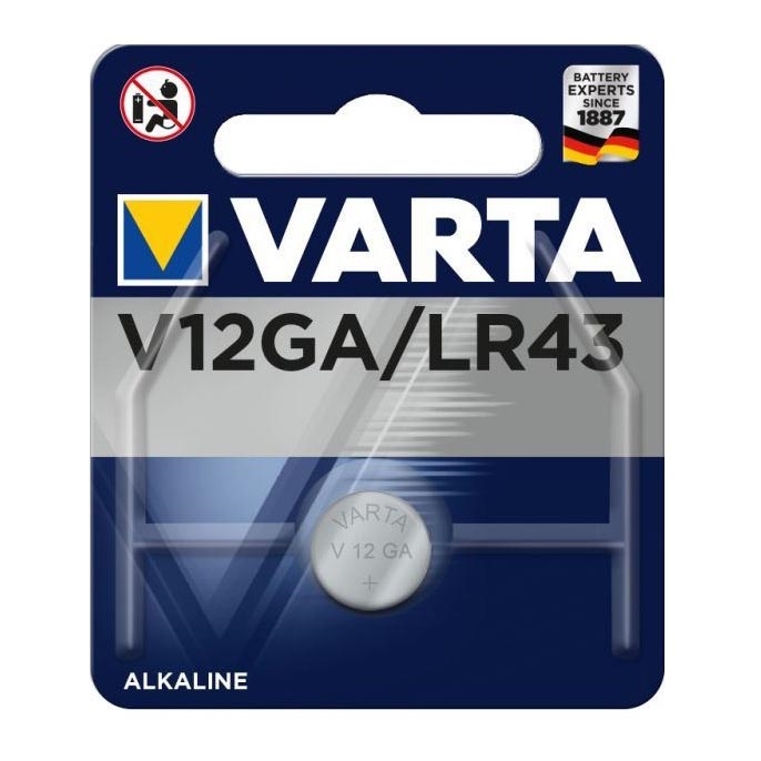 Varta 4278101401 - 1 pc Šarminė sagties formos baterija ELECTRONICS V12GA 1,5V