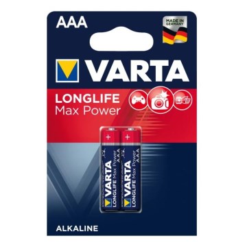 VARTA 4703 - 2x šarminės baterijos  AAA 1,5V