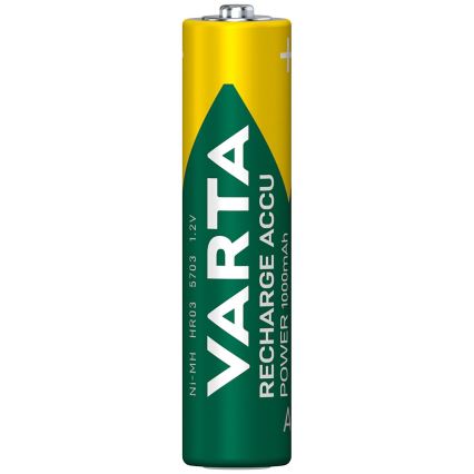 Varta 5703301494 - 3+1 vnt Įkraunamos baterijos ACCU AAA Ni-MH/1000mAh/1,2V