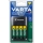 Varta 57652101451 - Baterijos įkroviklis 4xAA/AAA 2100mAh 5V