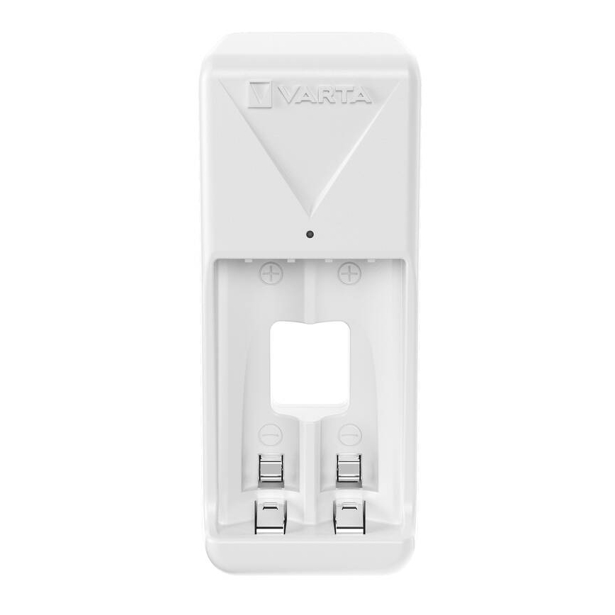 Varta 57656101451 - Baterijų įkroviklis 2xAA/AAA 2100 mAh 230V