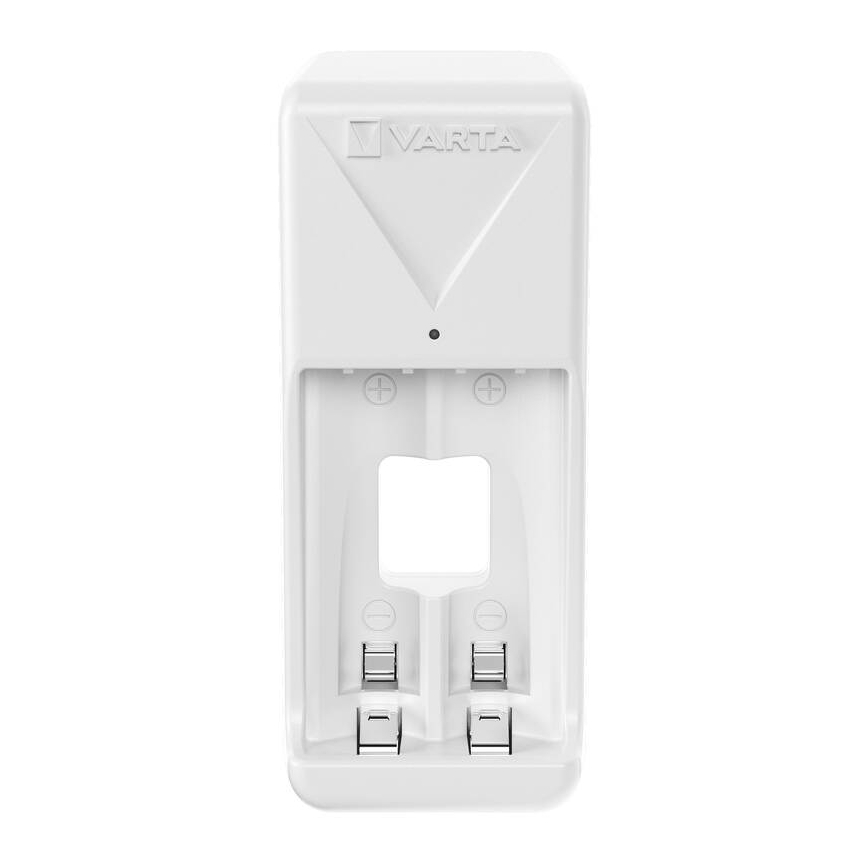 Varta 57656201421 - Baterijų įkroviklis 2xAA/AAA 800 mAh 230V