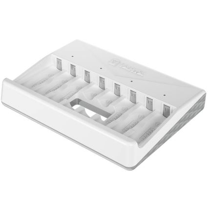 Varta 57659101401 - Baterijų įkroviklis 8xAA/AAA 5V