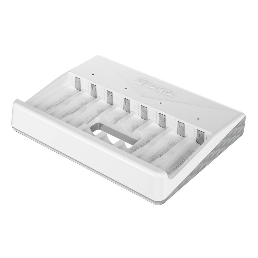 Varta 57659101401 - Baterijų įkroviklis 8xAA/AAA 5V