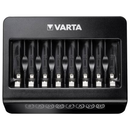 Varta 57681 - LCD išmanus įkrovėjas 8xAA/AAA įkrauna per 2h