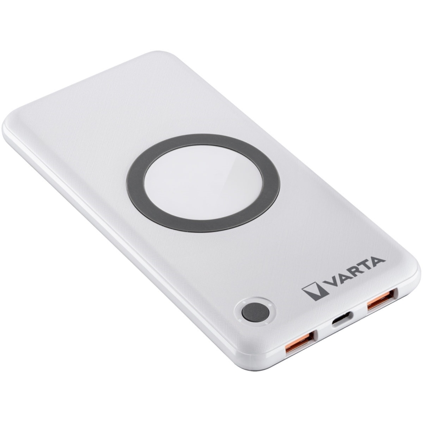 Varta 57913101111 - Energijos bankas su belaidžiu įkrovimu ENERGY 10000mAh/3x2,4V