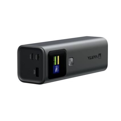 Varta 57984101111 - Powerbankas su LED ekranu, Power Delivery 27000 mAh/140W/3,7V