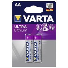Varta 6106 - 2 vnt ličio baterija  ULTRA AA 1,5V