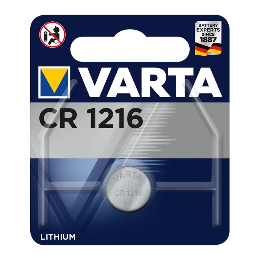Varta 6216 - 1 vnt. Ličio baterija CR1216 3V