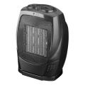 Ventiliatorius su keraminiu šildymo elementu RIN 1500W/230V juoda