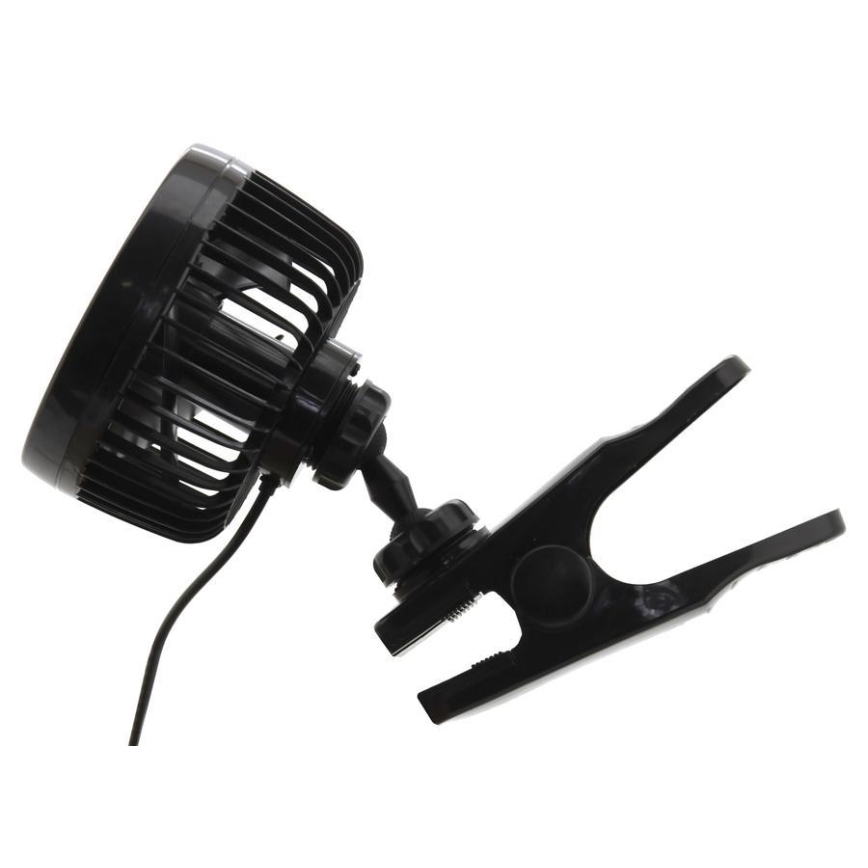 Ventiliatorius su segtuku USB 4W/5V juodas