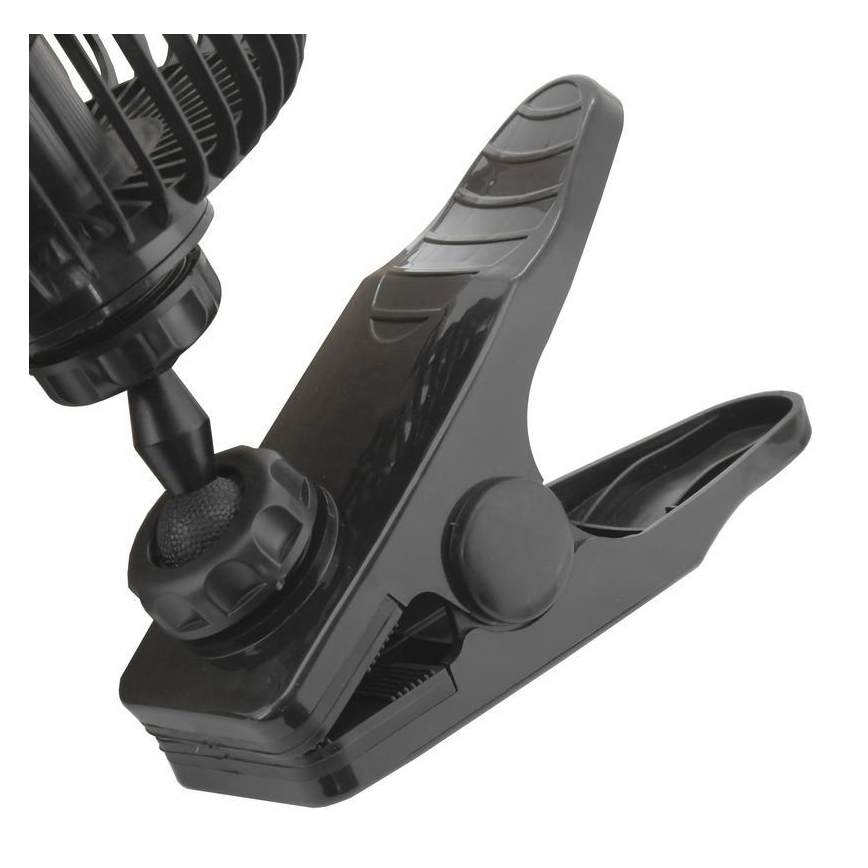Ventiliatorius su segtuku USB 4W/5V juodas
