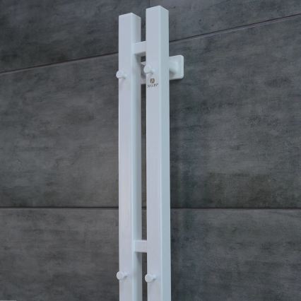 Vertaduro - Elektrinis rankšluosčių džiovintuvas su termostatu VEO 106W/230V 150x9 cm IP44 baltas dešinysis