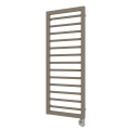 Vertaduro - Vonios kambario radiatorius su termostatu ADEL 600W 128x50 cm taupe