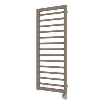 Vertaduro - Vonios kambario radiatorius su termostatu ADEL 600W 128x50 cm taupe