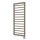 Vertaduro - Vonios kambario radiatorius su termostatu ADEL 600W 128x50 cm taupe