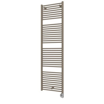 Vertaduro - Vonios kambario radiatorius su termostatu DENISE 800W 178x50 cm rudo-pilka