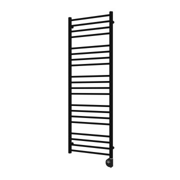Vertaduro - Vonios kambario radiatorius su termostatu SIMONE 600W 144x50 cm juodas