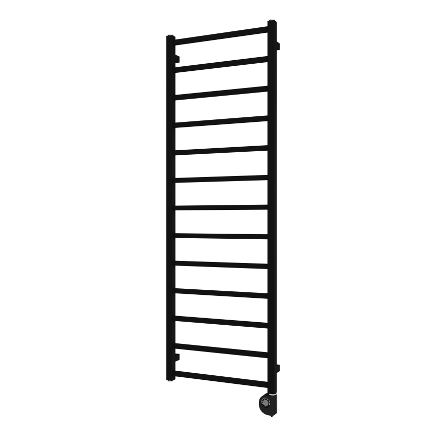 Vertaduro - Vonios kambario radiatorius su termostatu ZOE 400W 150x50 cm juodas