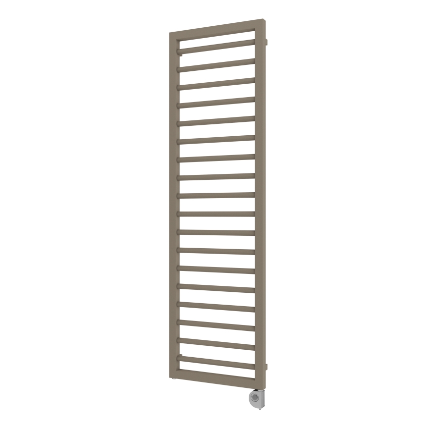 Vertaduro - Vonios radiatorius su termostatu ADEL 600W 172x50 cm pilkai rudas