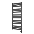 Vertaduro - Vonios radiatorius su termostatu LUCY 600W 125x50 cm antracitas