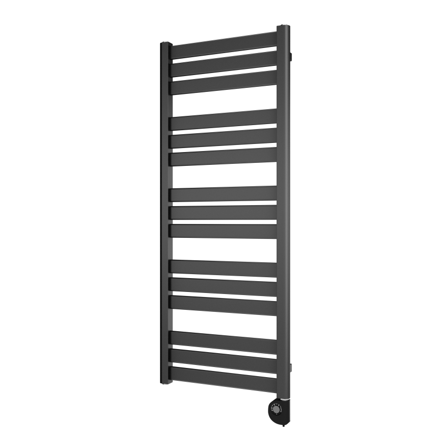 Vertaduro - Vonios radiatorius su termostatu LUCY 600W 125x50 cm antracitas