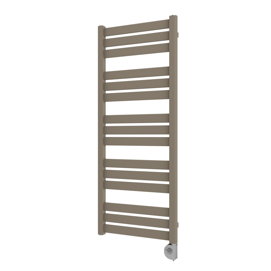 Vertaduro - Vonios radiatorius su termostatu LUCY 600W 125x50 cm taupe