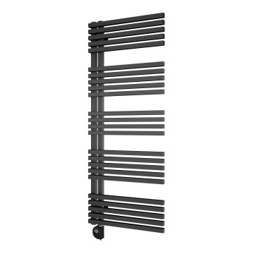 Vertaduro - Vonios radiatorius su termostatu MICHELLE 600W 129x50 cm antracitas