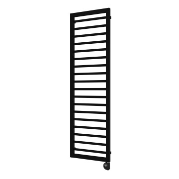 Vertaduro - Vonios rankšluosčių radiatorius su termostatu ADEL 600W 172x50 cm juodas