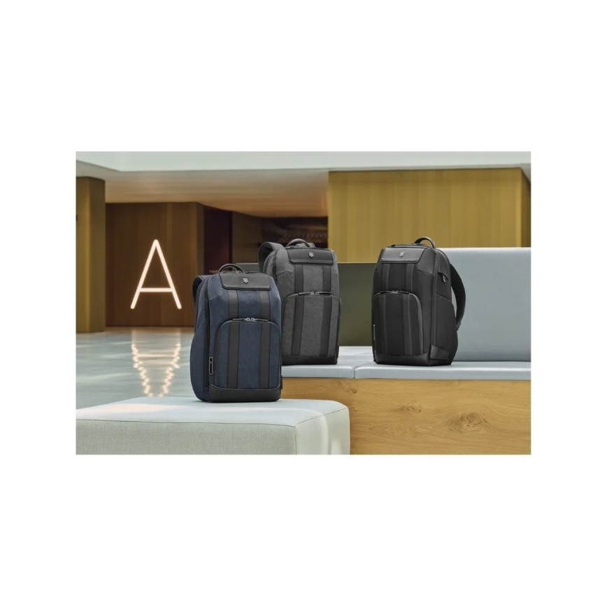 Victorinox - 14 nešiojamojo kompiuterio kuprinė Architecture Urban2, 17 l, juoda