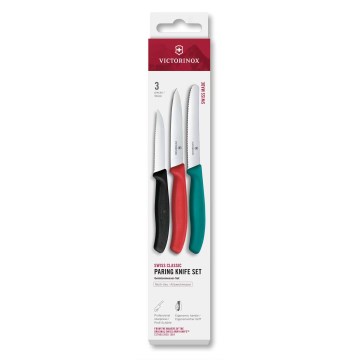 Victorinox - Daržovių peilių rinkinys SWISS CLASSIC 3 vnt. įvairiaspalvis