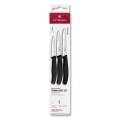 Victorinox - Daržovių peilių rinkinys SWISS CLASSIC, 3 vnt., juodas