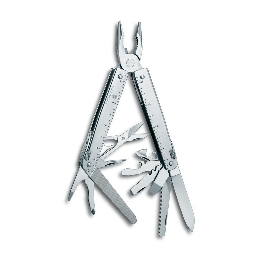 Victorinox - Daugiafunkcinės kišeninės replės 11,5 cm/26 funkcijų chromas