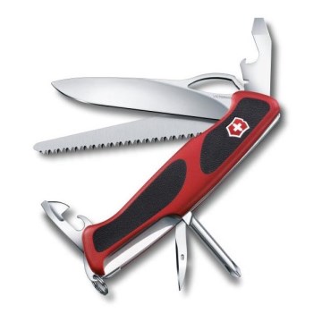 Victorinox - Daugiafunkcinis kišeninis peilis 13 cm/12 funkcijų raudonas
