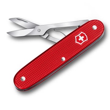 Victorinox - daugiafunkcinis kišeninis peilis COMPANION X ALOX 9,3 cm/2 funkcijos raudonas