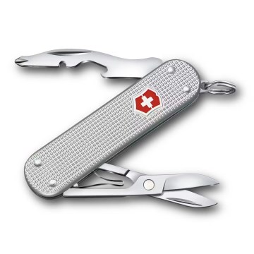 Victorinox - daugiafunkcis kišeninis įrankis COMPANION S ALOX 5,8 cm/5 funkcijų, sidabrinis