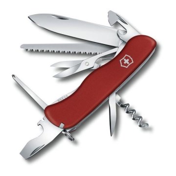 Victorinox - Daugiafunkcis kišeninis peilis 11,1 cm/14 funkcijų raudonas