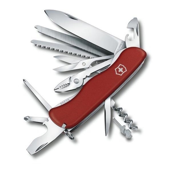 Victorinox - Daugiafunkcis kišeninis peilis 11,1 cm/21 funkcija raudona