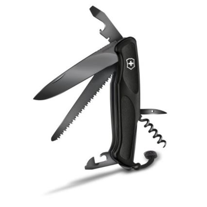 Victorinox - Daugiafunkcis kišeninis peilis 13 cm/12 funkcijų juodas