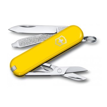 Victorinox - Daugiafunkcis kišeninis peilis 5,8 cm/7 funkcijų geltonas